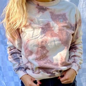 Custom Hand Bleached Champion Hoodie